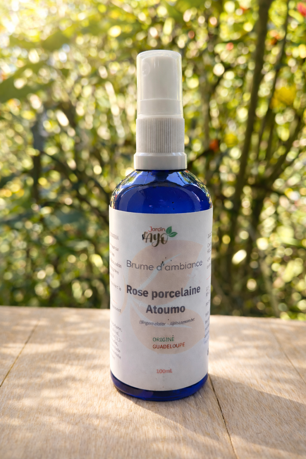 Brume d'ambiance à la Rose porcelaine / atoumo (100 mL)