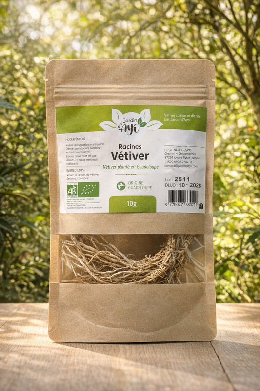 Racines de Vétiver (5 tiges, 10g)